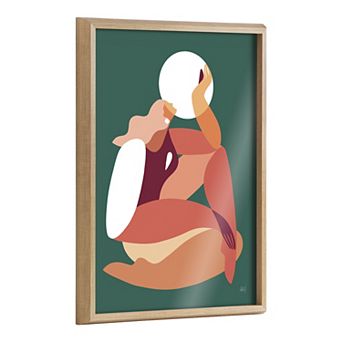 Blake How the Sun Loves the Moon Framed Printed Glass by Maggie Stephenson