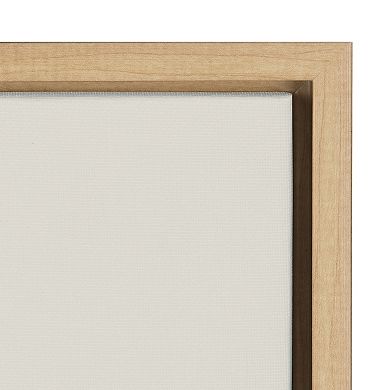 Sylvie Mid Century Modern Baby Zebra Framed Canvas by Rachel Lee of My Dream Wall