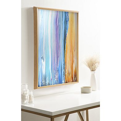 Blake Sand and Surf Framed Printed Art by Xizhou Xie