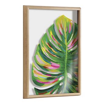 Blake Monstera Framed Printed Art by Jessi Raulet of Ettavee