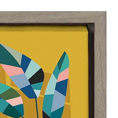 Sylvie Plant Lady Framed Canvas by Rachel Lee of My Dream Wall
