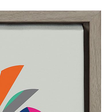 Sylvie Galah Framed Canvas by Rachel Lee of My Dream Wall