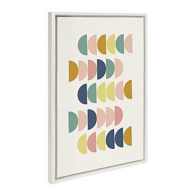 Sylvie Abstract Shapes Framed Canvas Set by Apricot and Birch