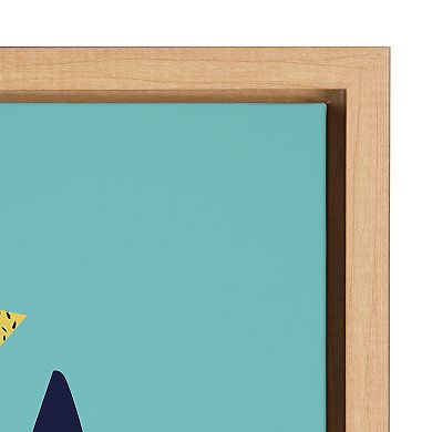 Sylvie Cockatoo Framed Canvas by Rachel Lee of My Dream Wall