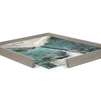 Blake Poipu Beach Framed Printed Art by Rachel Bolgov