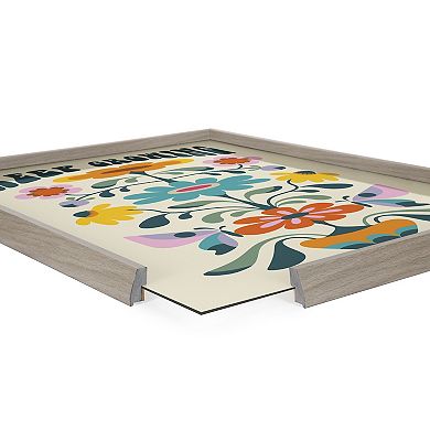 Blake Keep Growing Framed Printed Glass by Rachel Lee of My Dream Wall