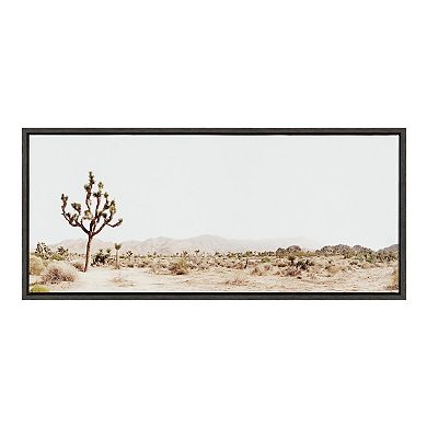 Sylvie Lone Joshua Tree Framed Canvas by Amy Peterson Art Studio