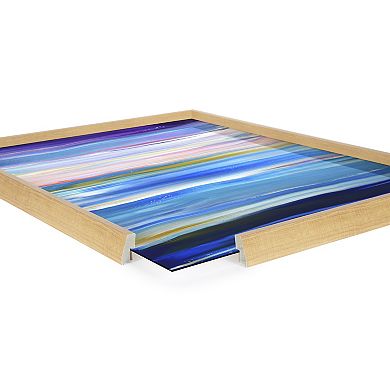 Blake Seaside Serenity Framed Printed Art by Xizhou Xie