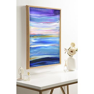 Blake Seaside Serenity Framed Printed Art by Xizhou Xie