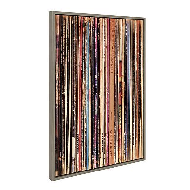 Sylvie Record Player Framed Canvas Set by Various Artists