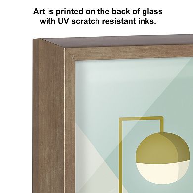 Blake Time to Relax Framed Printed Glass by Rachel Lee of My Dream Wall