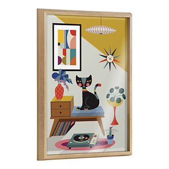 Blake Record Player Framed Printed Art by Rachel Lee of My Dream Wall