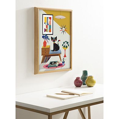 Blake Record Player Framed Printed Art by Rachel Lee of My Dream Wall