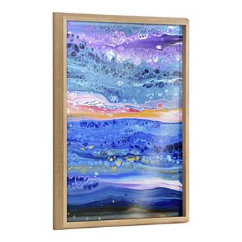 Blake Tropical Tides Framed Printed Art by Xizhou Xie