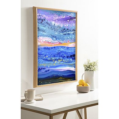 Blake Tropical Tides Framed Printed Art by Xizhou Xie