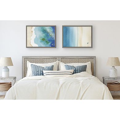 Blake Calm Morning Framed Printed Glass by Janet Meinke-Lau