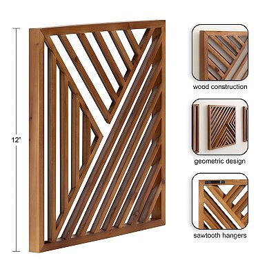 Barreda Wood Wall 3 piece Art Set