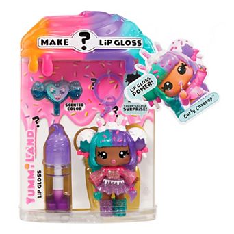 Yummiland Carly Cakepop Color-Change Doll & Lip Gloss Accessory Set