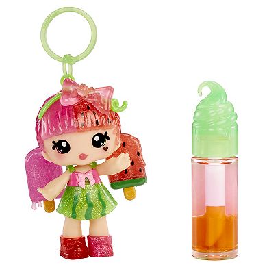 Yummiland Poppy Melonberry Color-Change Doll & Lip Gloss Accessory Set