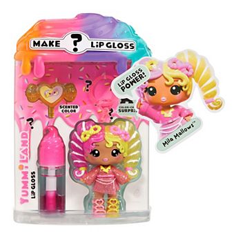 Yummiland Mila Mallows Color-Change Doll & Lip Gloss Accessory Set