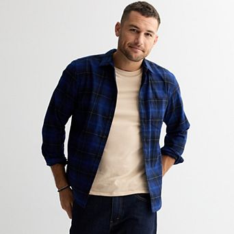 Men's Apt. 9® Stretch Flannel Shirt