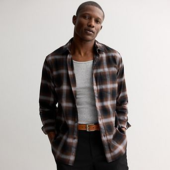 Men's Apt. 9® Stretch Flannel Shirt