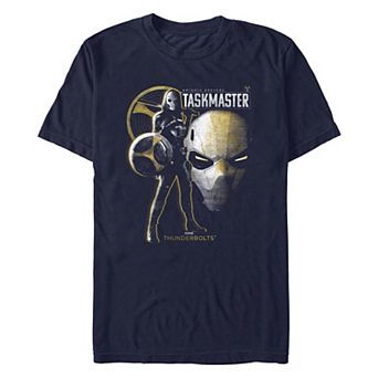 Men's Marvel Thunderbolts Taskmaster Portrait Poster Graphic Tee