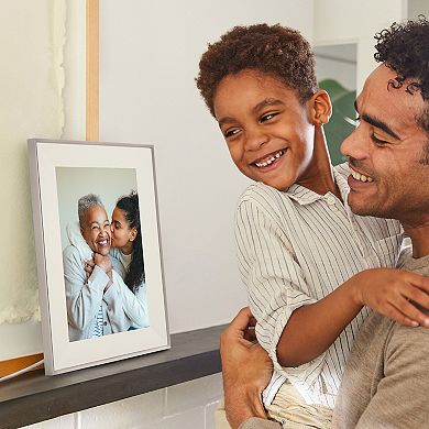 12-Inch HD Aspen Matted Clay Digital Frame
