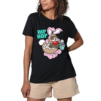 Juniors' Potato Head Hip Hop Graphic Tee