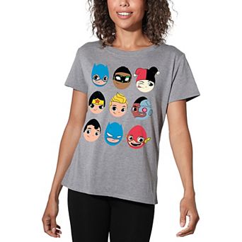 Juniors' DC Super Friends Graphic Loose Tee