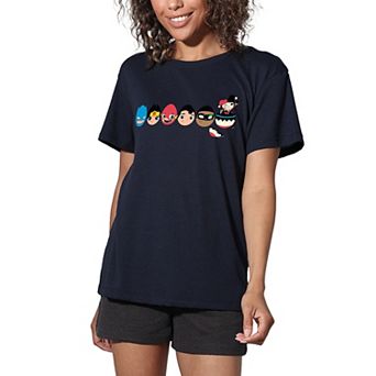 Juniors' DC Super Friends Good Eggs Graphic Loose Tee