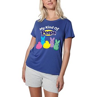 Juniors' My Kind Of Peeps Graphic Loose Tee