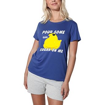 Juniors' Peeps Pour Some Sugar on Me Graphic Loose Tee