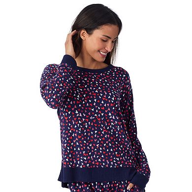 Women's Cuddl Duds® Sweater Knit Pajama Top & Pajama Pants Set