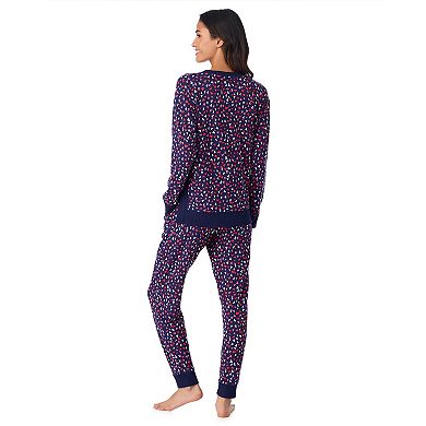 Women's Cuddl Duds® Sweater Knit Pajama Top & Pajama Pants Set