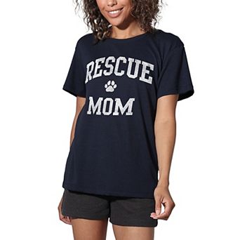 Women's Rescue Mom Loose Graphic Tee