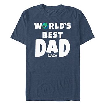 Men's Nasa World's Best Dad Graphic Tee