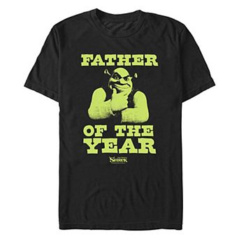 Men's Shrek Pose Father Of The Year Graphic Tee
