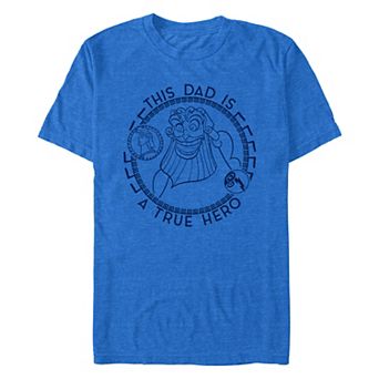 Disney's Hercules Zeus This Dad Is A True Hero Men's Graphic Tee