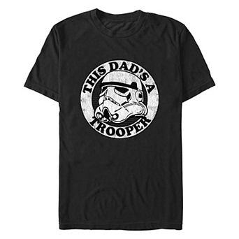 Men's Star Wars This Dad's A Trooper Graphic Tee