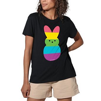 Juniors' Easter Bunny Graphic Loose Tee