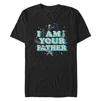 Men's Star Wars Darth Vader I Am Your Father Graphic Tee