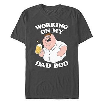 Men's Family Guy Peter Griffin Working On My Dad Bod Graphic Tee