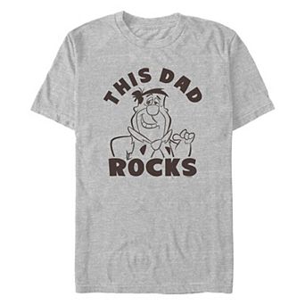 Men's The Flintstones Fred This Dad Rocks Graphic Tee