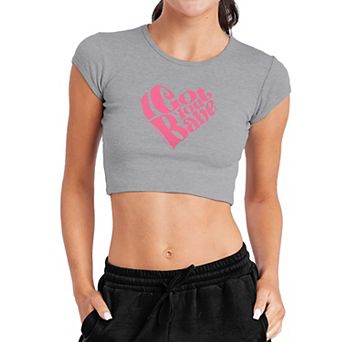 Juniors' Sonny And Cher Got You Babe Crop Top