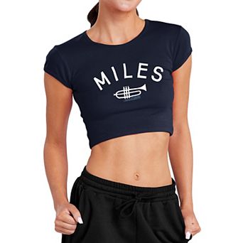 Juniors' Miles Rib Crop Top