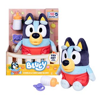 Bluey Cuddle & Care Interactive Plush Toy with 10 Sounds