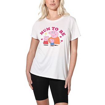 Women's Peppa Pig Mummy Pig Mum To Be Graphic Tee