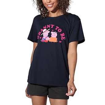 Women's Peppa Pig Granny Pig To Be Graphic Tee
