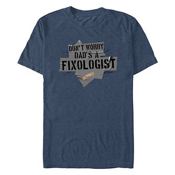 Men's Don't Worry Dad's A Fixologist Graphic Tee
